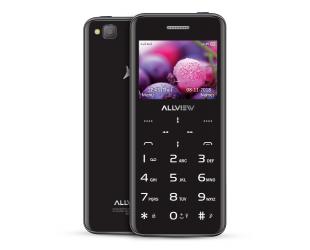 Mobilusis telefonas Allview S8 Style Black, 2.31", TFT, 240 x 320 pixels, Internal RAM 0.004 GB, 0.004 GB, microSD, Dual SIM, Nano-sim, Main camera 1.