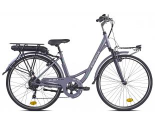 Elektrinis dviratis ESPERIA NANTES 28, E-Bike, Motor power 250 W, Wheel size 28", Warranty 24 month(s), Matt Grey, 24 month(s)