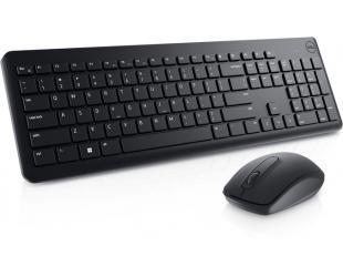 Klaviatūra+pelė Dell Keyboard and Mouse KM3322W Keyboard and Mouse Set, Wireless, Batteries included, RU, Black