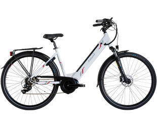 Elektrinis dviratis Italwin Trend Unisex, E-Bike, Motor power 250 W, Wheel size 28", Warranty 24 month(s), White