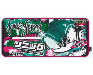 Pelės kilimėlis Energy Sistem Gaming Mouse Pad ESG Sonic Graffiti (XXL size, Anti-slip rubber base)