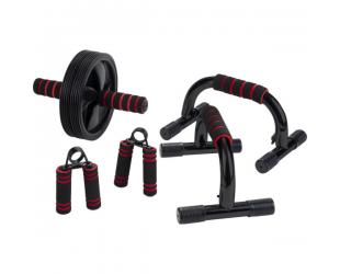 Fitneso rinkinys Pure2Improve Strength Set of 5 Black/Red