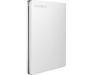 Išorinis diskas Toshiba Canvio Slim 2.5" 1TB Premium, Silver
