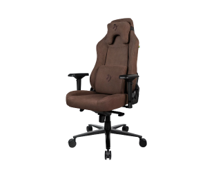 Žaidimų kėdė Arozzi Fabric Gaming Chair Vernazza Supersoft Brown