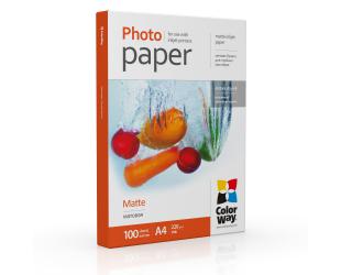 Foto popierius ColorWay Photo Paper 	PM220100A4 Matte, White, A4, 220 g/m²