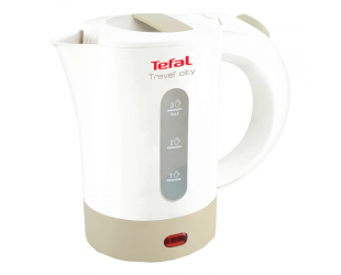 Virdulys TEFAL Kettle KO120130 Electric, 650 W, 0.5 L, Plastic, White