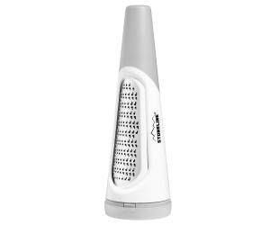 Tarka Stoneline Cheese and vegetable grater with plastic lid 15357 White/Grey
