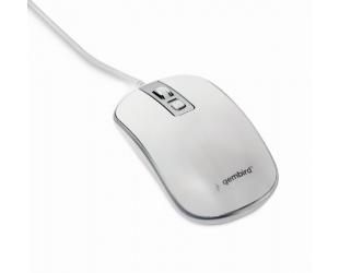 Pelė Gembird Optical USB mouse MUS-4B-06-WS White/Silver