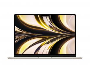 Nešiojamas kompiuteris Apple MacBook Air Starlight, 13.6", IPS, 2560x1664, Apple M2, 8GB, SSD 256GB, Apple M2 8-core GPU, Without ODD, macOS, 802.11a
