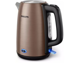 Virdulys Philips HD9355/92 Viva Collection, elektrinis, 1740-2060 W, 1.7 L, nerūdijantis plienas, 360° pasukama bazė, varinis