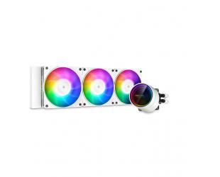 Deepcool CASTLE 360EX RGB White, Intel, AMD, CPU Liquid Cooler