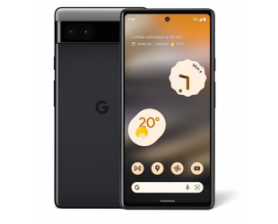 Mobilusis telefonas google Pixel 6a Charcoal, 6.1", OLED, 1080x2400, Google Tensor (5 nm), Internal RAM 6 GB, 128 GB, Nano-SIM, 4G, 5G, Main camera 1