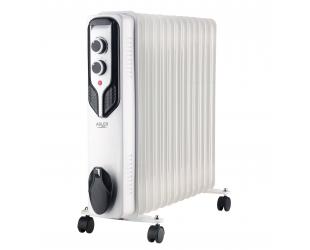 Tepalinis radiatorius Adler Oil-Filled Radiator AD 7818	 2500 W, Number of power levels 3, White