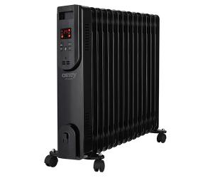 Tepalinis radiatorius Camry Oil-Filled Radiator with Remote Control CR 7820	 2500 W, Number of power levels 3, Black