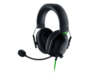 Ausinės Razer Esports Headset BlackShark V2 X Wired, Over-ear, Microphone, Black, 3.5 mm, Noice canceling, Black