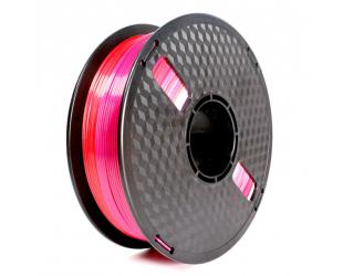 Flashforge Filament, PLA Silk Rainbow 3DP-PLA-SK-01-RP	 1.75 mm diameter, 1kg/spool, Red/Purple