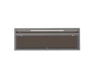 Gartraukis CATA Hood GCX 83 SD Canopy, Energy efficiency class A, Width 83 cm, 750 m³/h, Touch Control, LED, Stainless steel/Gray glass