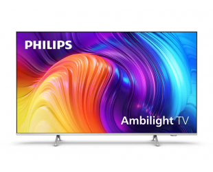 Televizorius Philips 4K UHD LED Android TV with Ambilight 50PUS8507/12 50" (126 cm), Smart TV, Android, 4K UHD LED, 3840x2160, Wi-Fi, Silver