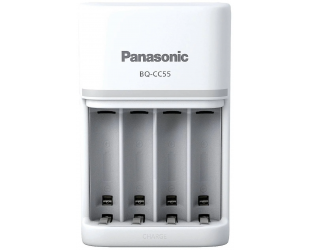 Įkroviklis Panasonic Battery Charger ENELOOP BQ-CC55E AA/AAA, 1.5 hours