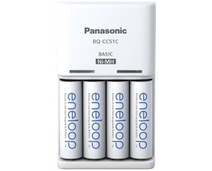 Įkroviklis Panasonic Battery Charger ENELOOP K-KJ51MCD40E AA/AAA, 10 hours