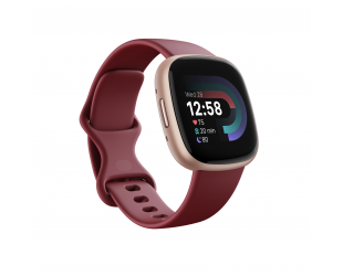 Išmanusis laikrodis Fitbit Versa 4 Smart watch, NFC, GPS (satellite), AMOLED, Touchscreen, Heart rate monitor, Activity monitoring 24/7, Waterproof, B