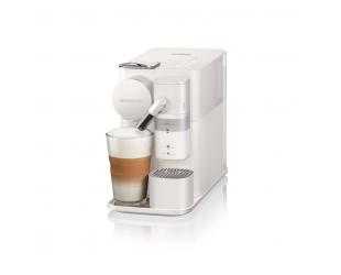 Kavos aparatas Delonghi EN510.W Lattissima One skirtas Nespresso kapsulėms, su pieno plakikliu, baltas