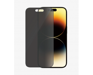 Apsauginis stiklas PanzerGlass Apple iPhone 14 Pro Juoda Skaidri su privatumo filtru