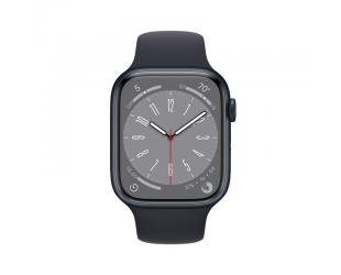 Išmanusis laikrodis Apple Watch Series 8 MNP13UL/A	 45mm, Smart watches, GPS (satellite), Retina LTPO OLED, Touchscreen, Heart rate monitor, Waterpro