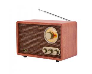 Radijo imtuvas Adler Retro Radio 	AD 1171 10 W, Brown, Bluetooth