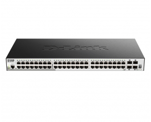 Komutatorius D-Link Stackable Smart Managed Switch with 10G Uplinks DGS-1510-52X/E	 Managed L2, Rackmountable, 1GBps (RJ-45) ports quantity 48