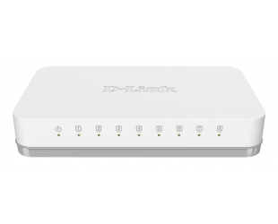 Komutatorius D-Link Switch GO-SW-8G/E Unmanaged, Desktop, 1GBps (RJ-45) ports quantity 8