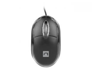 Pelė Natec Mouse, Vireo 2, Wired, 1000 DPI, Optical, Black