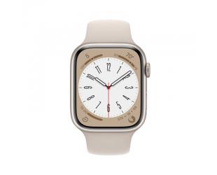 Išmanusis laikrodis Apple Watch Series 8 45mm, Smart watches, GPS (satellite), Retina LTPO OLED, Touchscreen, Heart rate monitor, Waterproof, Bluetoot