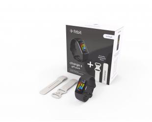 Išmanusis laikrodis Fitbit Fitness Tracker (EU Bundle) Charge 5 NFC, GPS (satellite), AMOLED, Touchscreen, Heart rate monitor, Activity monitoring 24/
