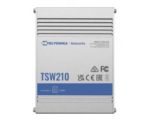Komutatorius (Switch) Teltonika Switch TSW210 No, Unmanaged, Wall mountable, 1GBps (RJ-45) ports quantity 8