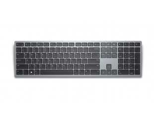 Klaviatūra Dell Keyboard KB700 Wireless, RU, 2.4 GHz, Bluetooth 5.0, Titan Gray
