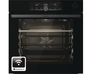 Orkaitė Gorenje Oven BSA6747A04BGWI	 77 L, Multifunctional, EcoClean, Mechanical control, Steam function, Height 59.5 cm, Width 59.5 cm, Black