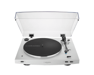 Patefonas Audio Technica Automatic Belt-Drive Turntable AT-LP3XBTWH Belt-drive, White