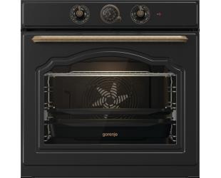 Orkaitė Gorenje Oven BOS67371CLB 77 L, Built in, EcoClean, Mechanical, Steam function, Height 59.5 cm, Width 59.5 cm, Black