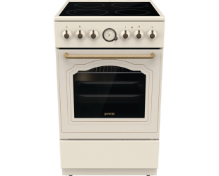 Elektrinė viryklė Gorenje Cooker GECS5B70CLI Hob type Vitroceramic, Oven type Electric, Beige, Width 50 cm, 70 L, Depth 59.4 cm