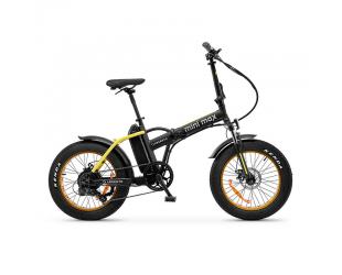 Elektrinis dviratis Argento Minimax, City E-Bike, Motor power 250 W, Wheel size 20", Warranty 24 month(s), Yellow