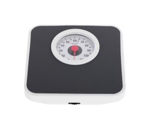 Svarstyklės Adler Mechanical Bathroom Scale AD 8178 Maximum weight (capacity) 120 kg, Accuracy 1000 g, Black