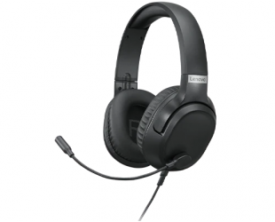 Ausinės Lenovo Gaming Headset IdeaPad H100 Built-in microphone, Over-Ear, 3.5 mm, Black