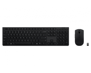 Klaviatūra+pelė Lenovo Professional Wireless Rechargeable Keyboard and Mouse Combo Nordic Grey
