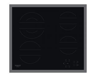 Kaitlentė Hotpoint Hob HR 642xCM Vitroceramic, Number of burners/cooking zones 4, Touch, Timer, Black