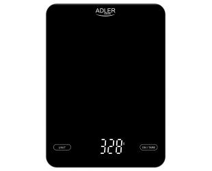 Virtuvinės svarstyklės Adler Kitchen Scale AD 3177b Maximum weight (capacity) 10 kg, Accuracy 1 g, Black