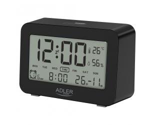 Žadintuvas Adler Alarm Clock AD 1196b Black, Alarm function