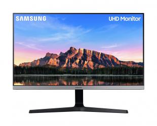 Monitorius Samsung Monitor 	LU28R550UQPXEN 28", IPS, UHD, 3840x2160, 16:9, 4 ms, 300 cd/m², Dark Blue Gray, 60 Hz, HDMI ports quantity 2