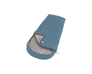 Miegmaišis Outwell Campion, Sleeping Bag, 215x80 cm, 2 way open - auto lock, L-shape, Ocean Blue