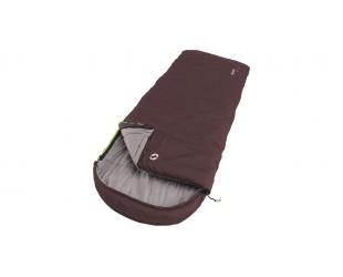 Miegmaišis Outwell Campion Lux Aubergine Sleeping Bag 225x85 cm L-shape Purple